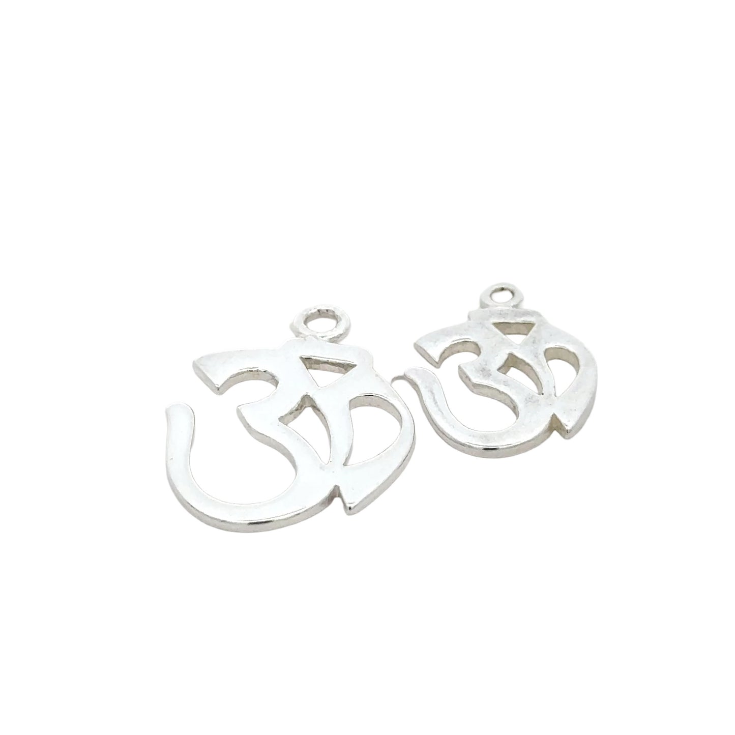 925 Sterling Silver Ohm Charm