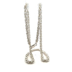 925 Sterling Silver Byzantine Chain