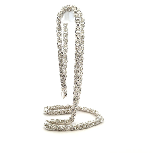 925 Sterling Silver Byzantine Chain