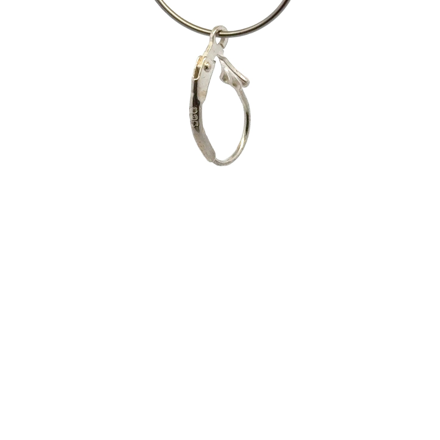 925 Sterling Silver Pack of 10 French Clip Lever Back Earring Hooks