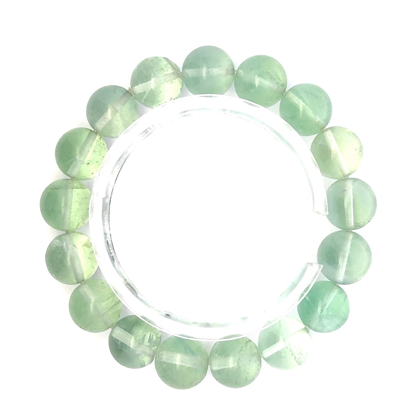 Green Fluorite Bracelet – Natural Gemstone Jewelry - (AAAA Quality)