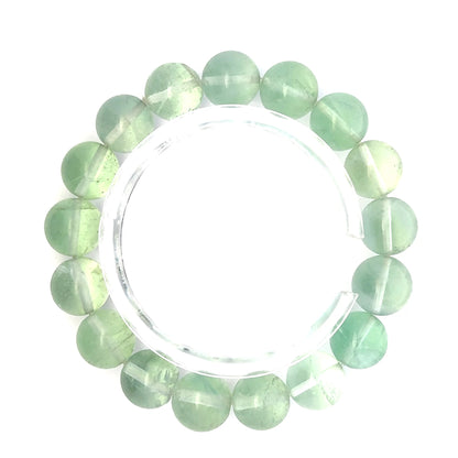 Green Fluorite Bracelet – Natural Gemstone Jewelry - (AAAA Quality)