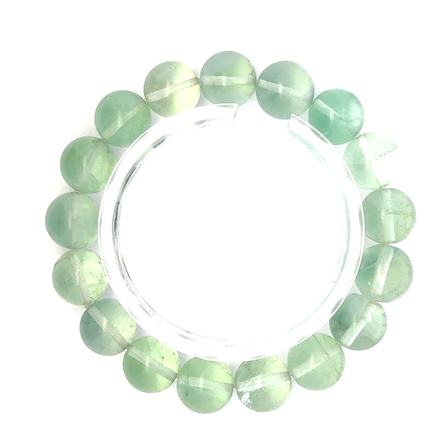 Green Fluorite Bracelet – Natural Gemstone Jewelry - (AAAA Quality)