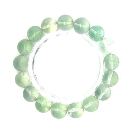 Green Fluorite Bracelet – Natural Gemstone Jewelry - (AAAA Quality)