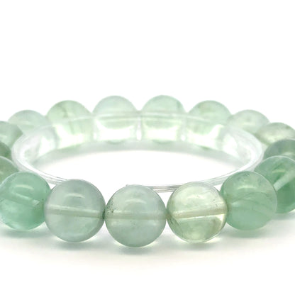 Green Fluorite Bracelet – Natural Gemstone Jewelry - (AAAA Quality)