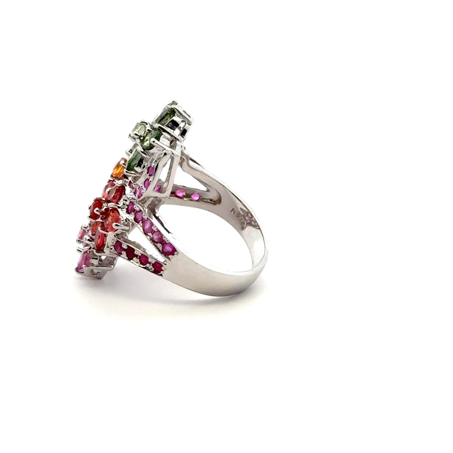 Ruby & Sapphire Jewelry Set