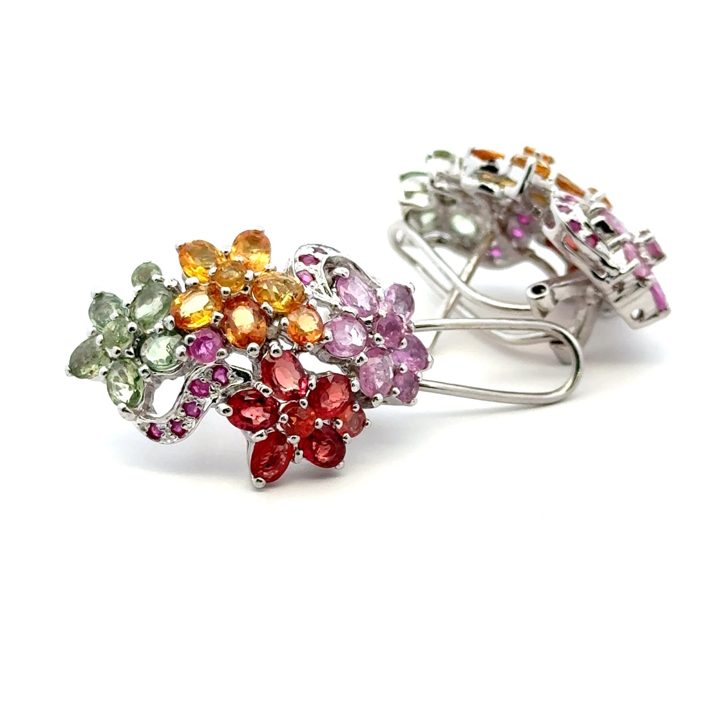 Ruby & Sapphire Jewelry Set
