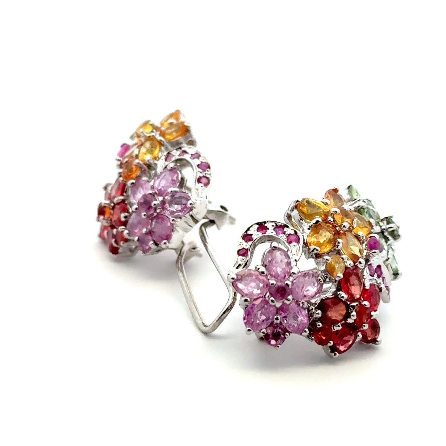 Ruby & Sapphire Jewelry Set