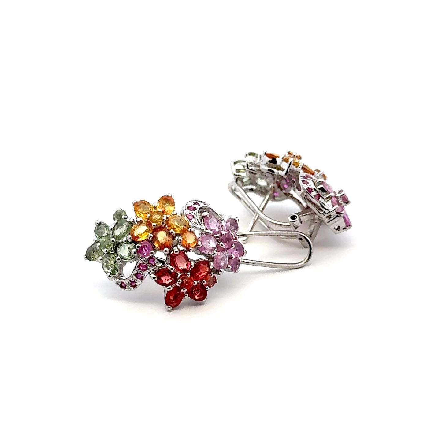 Ruby & Sapphire Jewelry Set