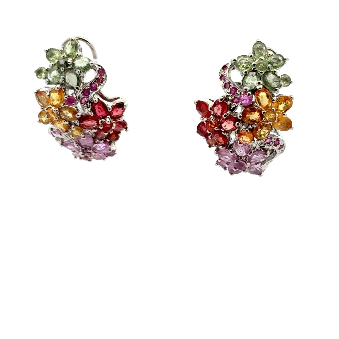 Ruby & Sapphire Jewelry Set