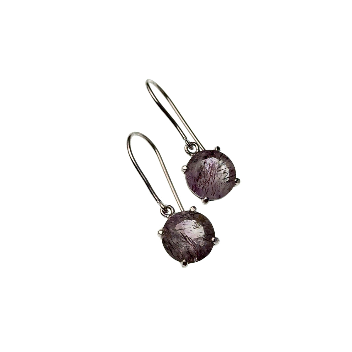Sacred Seven Earrings – Sheppard Hook 925 Sterling Silver – AAAA Quality