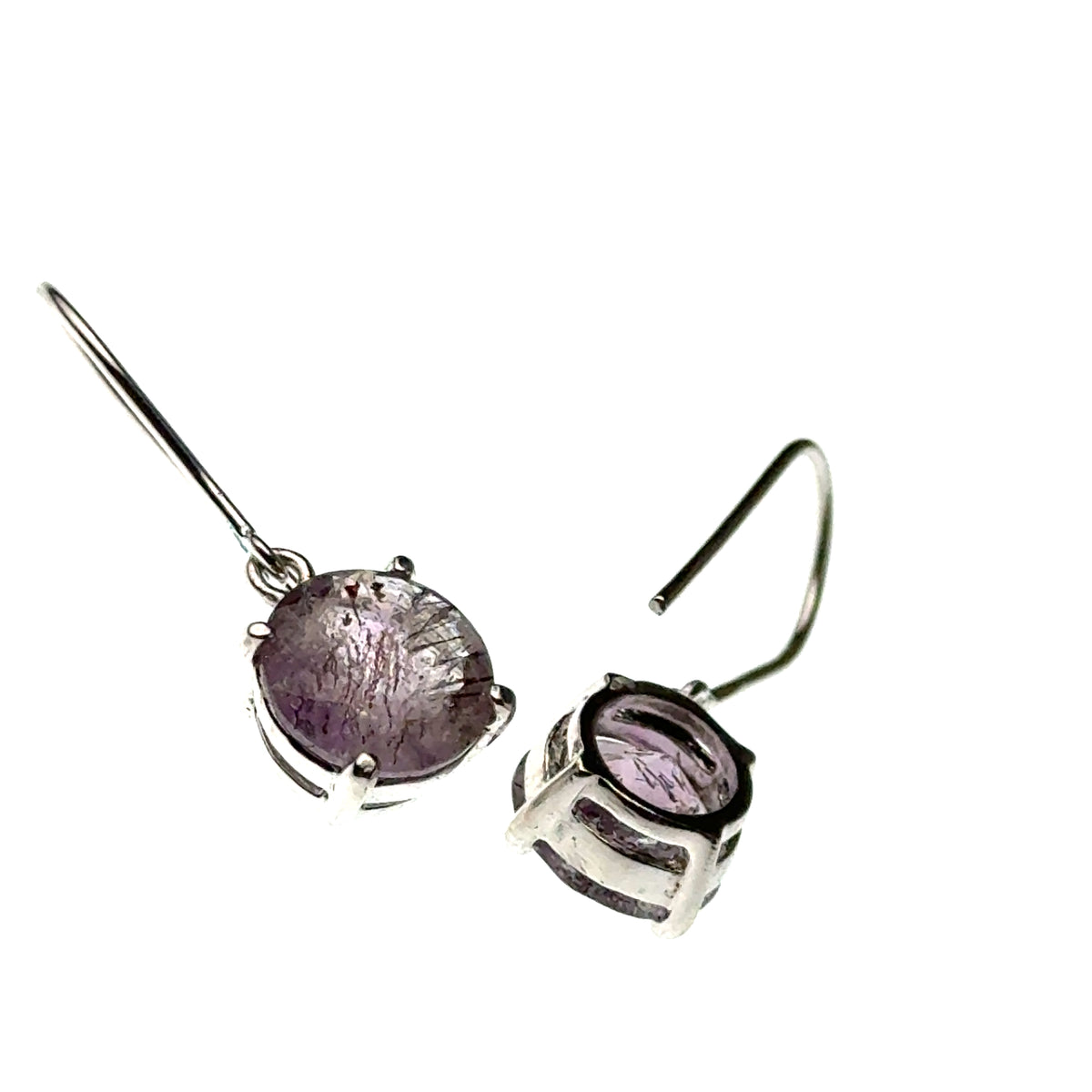 Sacred Seven Earrings – Sheppard Hook 925 Sterling Silver – AAAA Quality