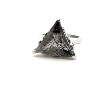 Sacred Seven with Sapphire Ring – 925 Sterling Silver – AAA Quality