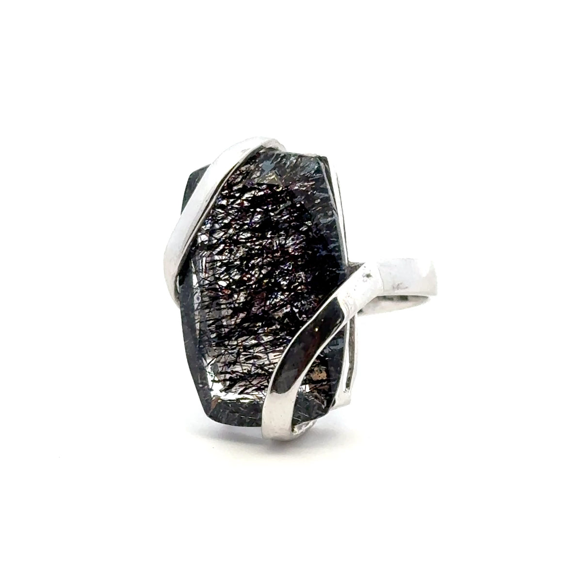 Sacred Seven Ring – Wraparound Design in 925 Sterling Silver – AAAA Quality