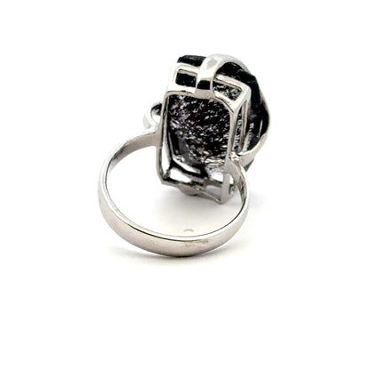 Sacred Seven Ring – Wraparound Design in 925 Sterling Silver – AAAA Quality
