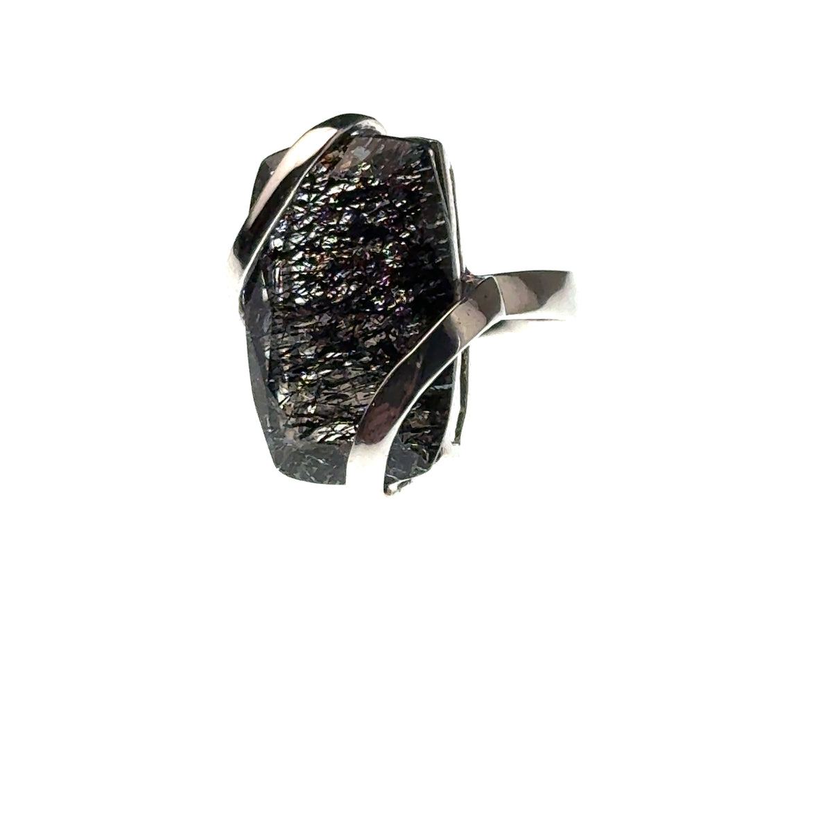 Sacred Seven Ring – Wraparound Design in 925 Sterling Silver – AAAA Quality