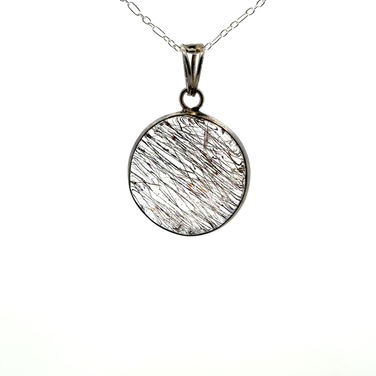 Sacred Seven Pendant – Unique Natural Gemstone Jewelry in 925 Sterling Silver