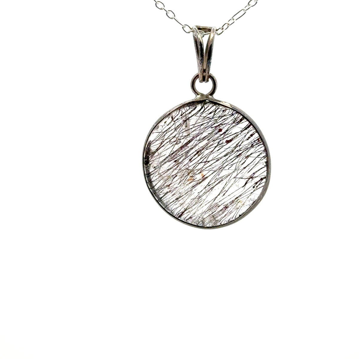Sacred Seven Pendant – Unique Natural Gemstone Jewelry in 925 Sterling Silver