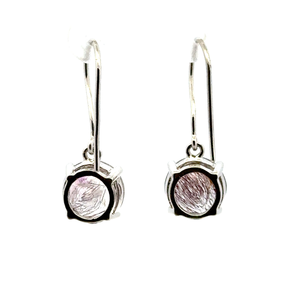 Sacred Seven Drop Earrings – Faceted Natural Gemstone Jewelry in 925 Sterling Silver