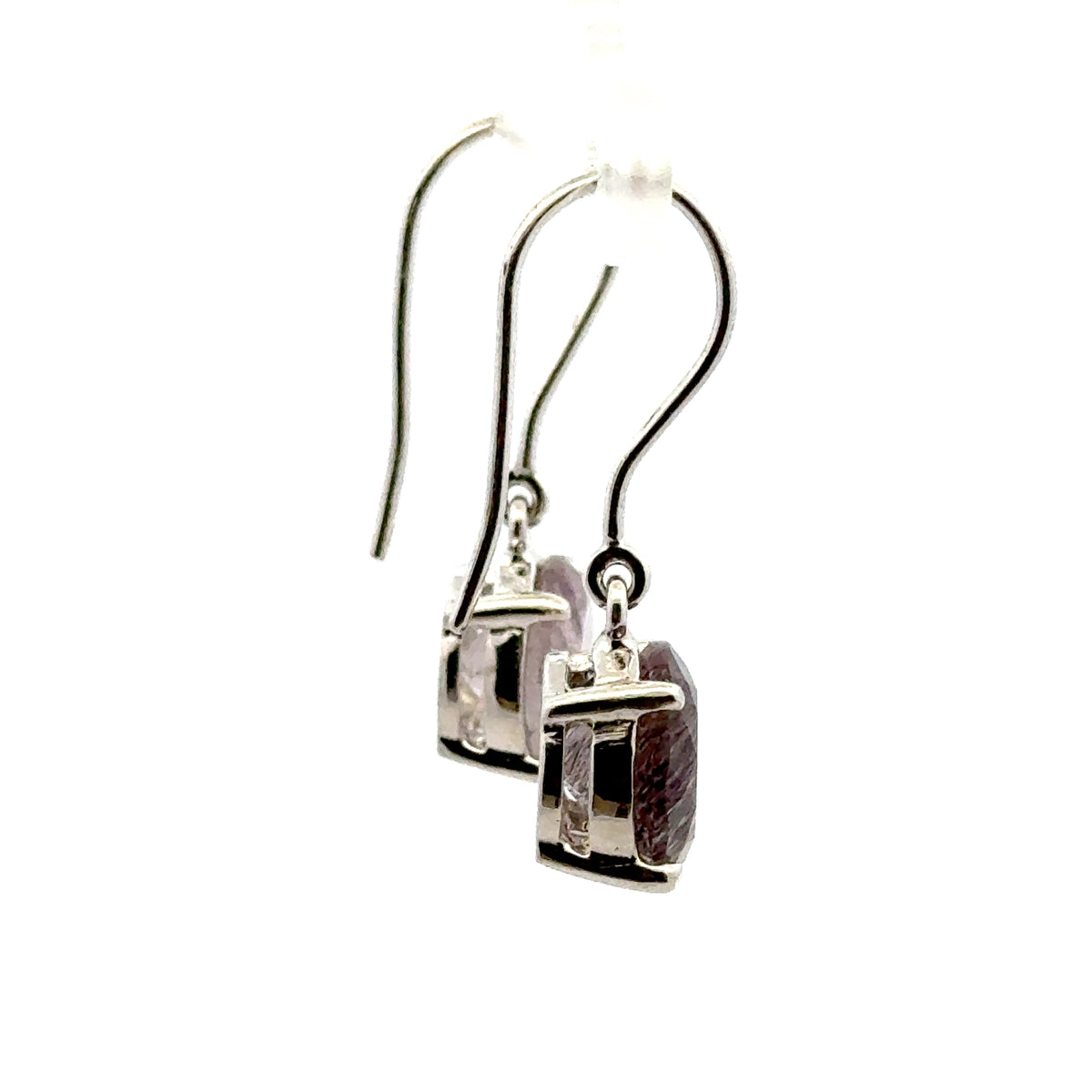 Sacred Seven Drop Earrings – Faceted Natural Gemstone Jewelry in 925 Sterling Silver