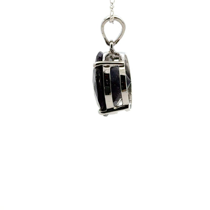 Sacred Seven Pendant – Faceted Natural Gemstone Jewelry in 925 Sterling Silver