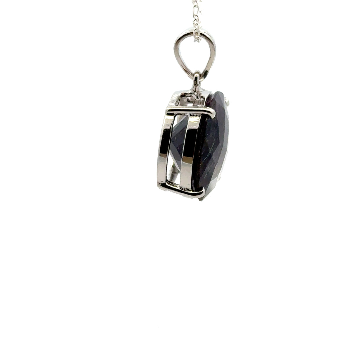 Sacred Seven Pendant – Faceted Natural Gemstone Jewelry in 925 Sterling Silver