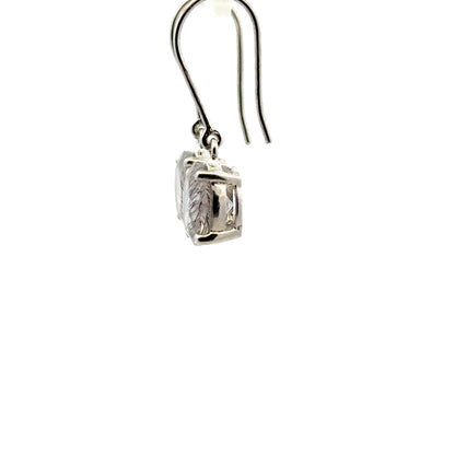 Sacred Seven Dangle Earrings – Brilliant-Cut Natural Gemstone Jewelry in 925 Sterling Silver