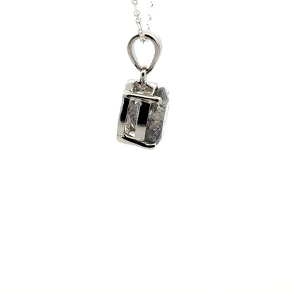 Sacred Seven Pendant – Brilliant-Cut Natural Crystal Jewelry in 925 Sterling Silver