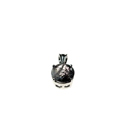 Sacred Seven Pendant – Brilliant-Cut Natural Crystal Jewelry in 925 Sterling Silver