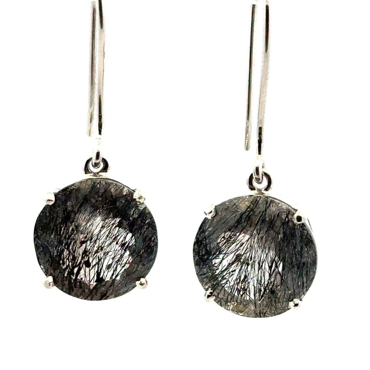 Sacred Seven Pendant and Dangle Earrings Set – Prong Set Faceted Natural Gemstone Jewelry in 925 Sterling Silver
