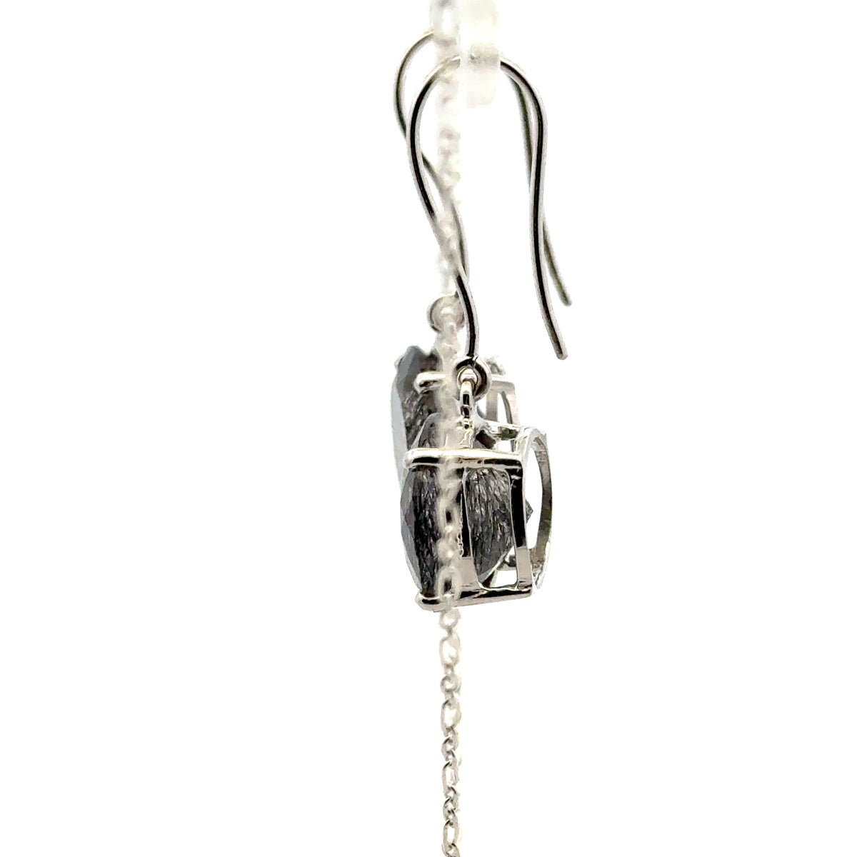 Sacred Seven Pendant and Dangle Earrings Set – Prong Set Faceted Natural Gemstone Jewelry in 925 Sterling Silver
