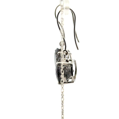 Sacred Seven Pendant and Dangle Earrings Set – Prong Set Faceted Natural Gemstone Jewelry in 925 Sterling Silver