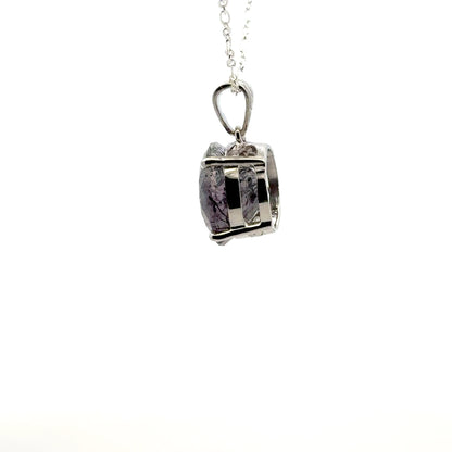 Sacred Seven Pendant and Dangle Earrings Set – Prong Set Faceted Natural Gemstone Jewelry in 925 Sterling Silver