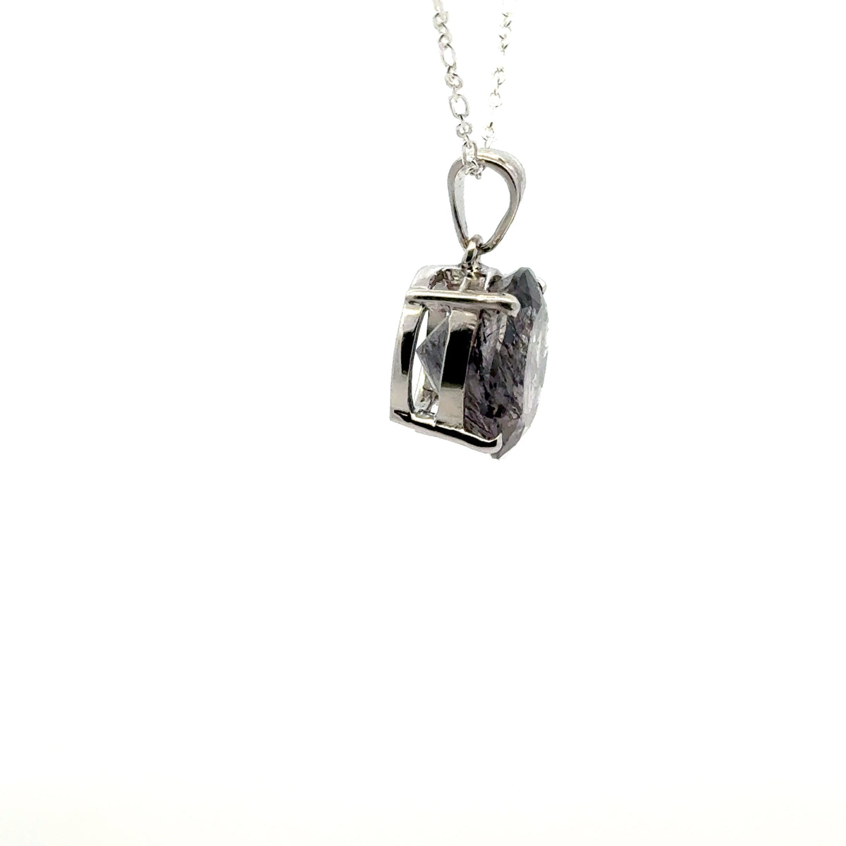 Sacred Seven Pendant and Dangle Earrings Set – Prong Set Faceted Natural Gemstone Jewelry in 925 Sterling Silver