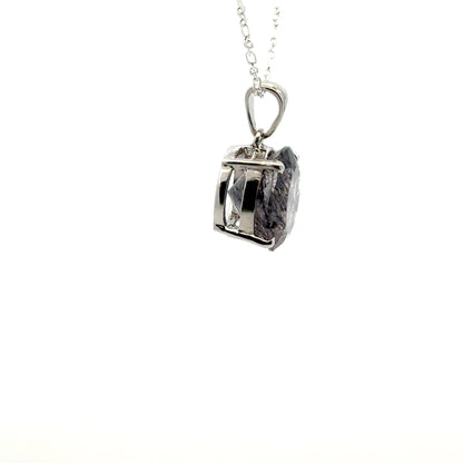 Sacred Seven Pendant and Dangle Earrings Set – Prong Set Faceted Natural Gemstone Jewelry in 925 Sterling Silver