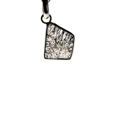 Sacred Seven Trapezoid Pendant Necklace – Natural Crystal Jewelry in 925 Sterling Silver
