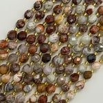 Crazy Lace Agate Faceted Barrel 8 Beads image 3