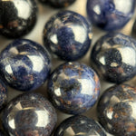 Dark Blue Sapphire AAA Polished   Round Beads image 8