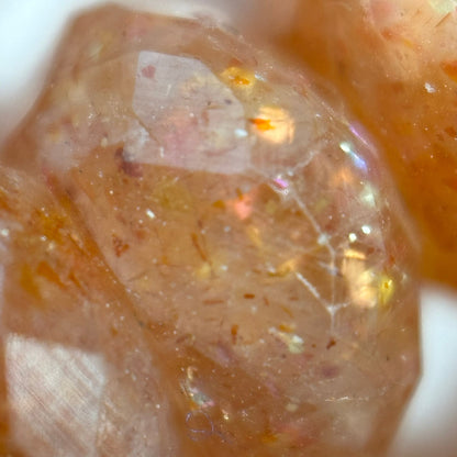 Sunstone Faceted Rondelle Beads (AA Quality) image 2