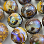 Australian AA Boulder Opal Polished Round Beads image 3