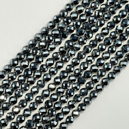 Terahertz Faceted Round Beads image 0