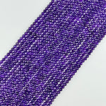 Amethyst Faceted Round Beads image 4