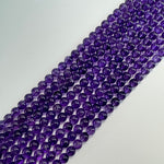 Natural African Amethyst Polished Round Beads image 5