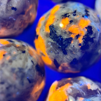 Yooperlite Polished Round Beads image 7