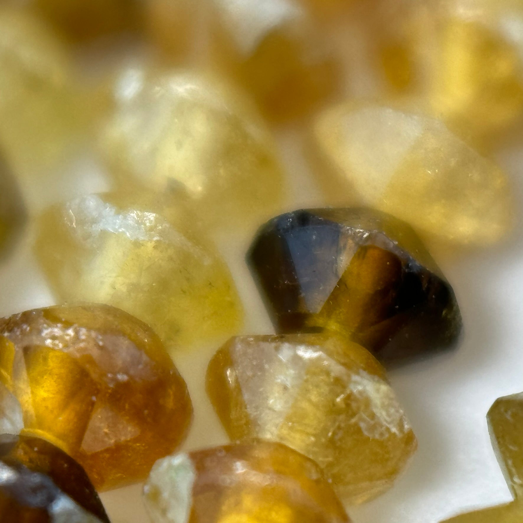 Yellow Tourmaline Space Ship Beads image 9