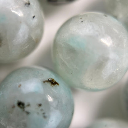 Kiwi Jasper Polished Round Beads image 2