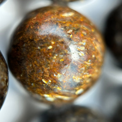 Biotite Polished Round Beads image 4
