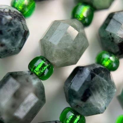 Emerald Dodecahedron Beads image 7