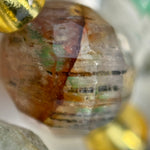Lodalite (Chlorite) Faceted Barrel 8 Beads image 9