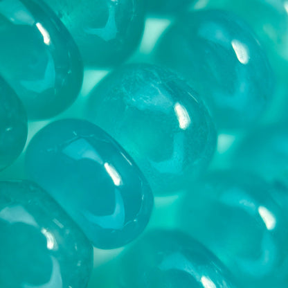 Amazonite AAAA Rondelle Polished Gemstone Beads image 1